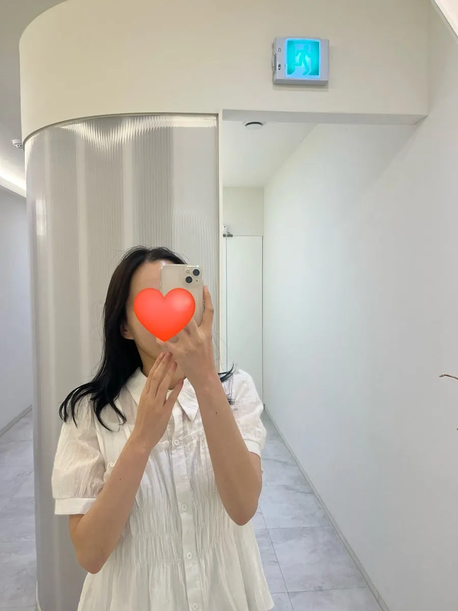 Final photo taken after finishing the treatment at Beaute Bundang