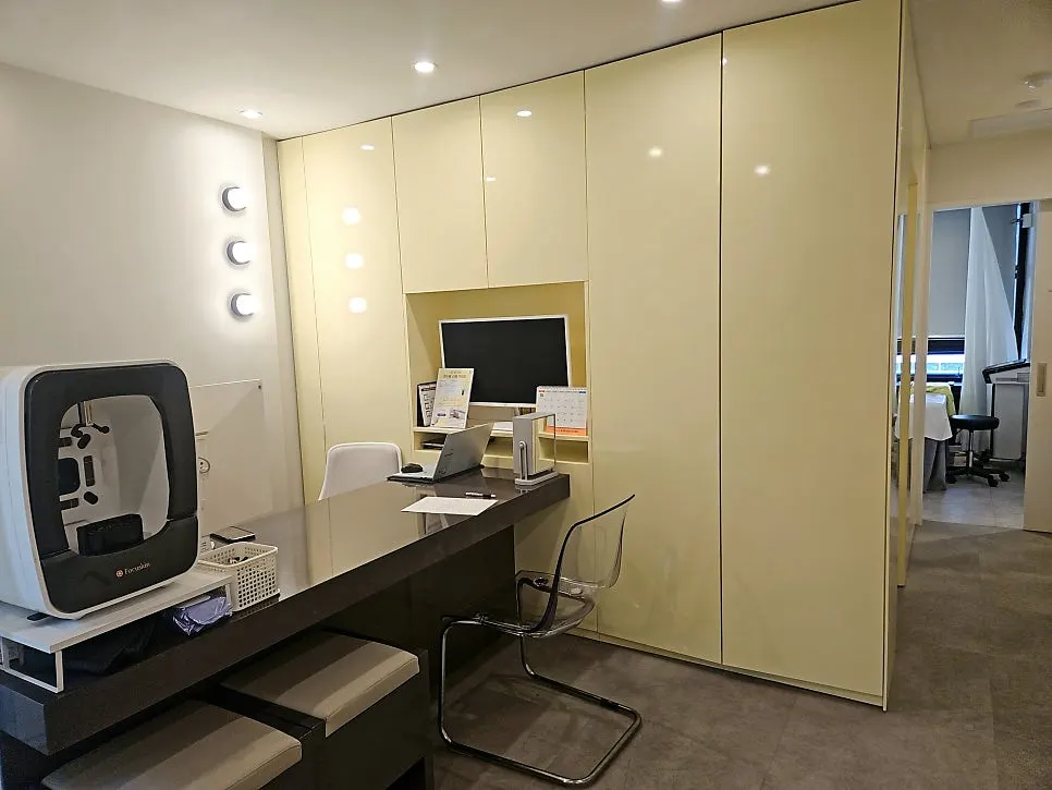 Inside an independent single treatment room