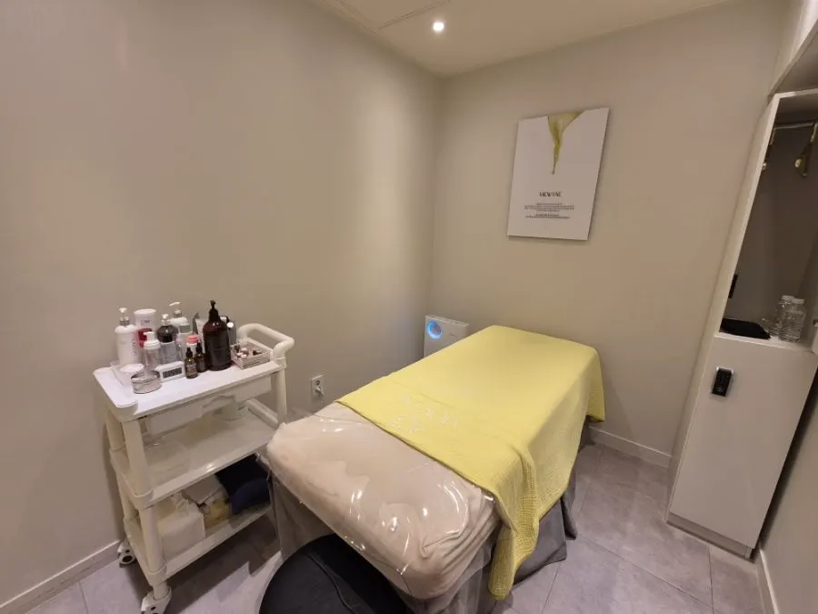 Private treatment room at Beautae Esthetic