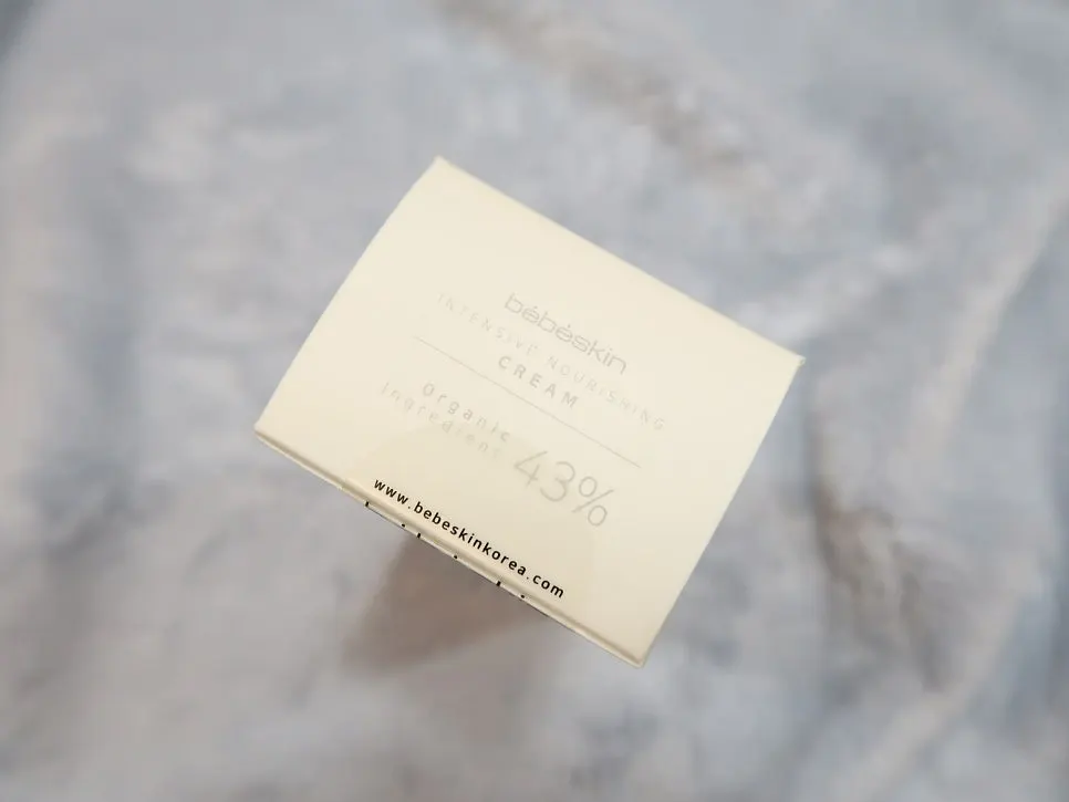 Bebeskin cream box product information