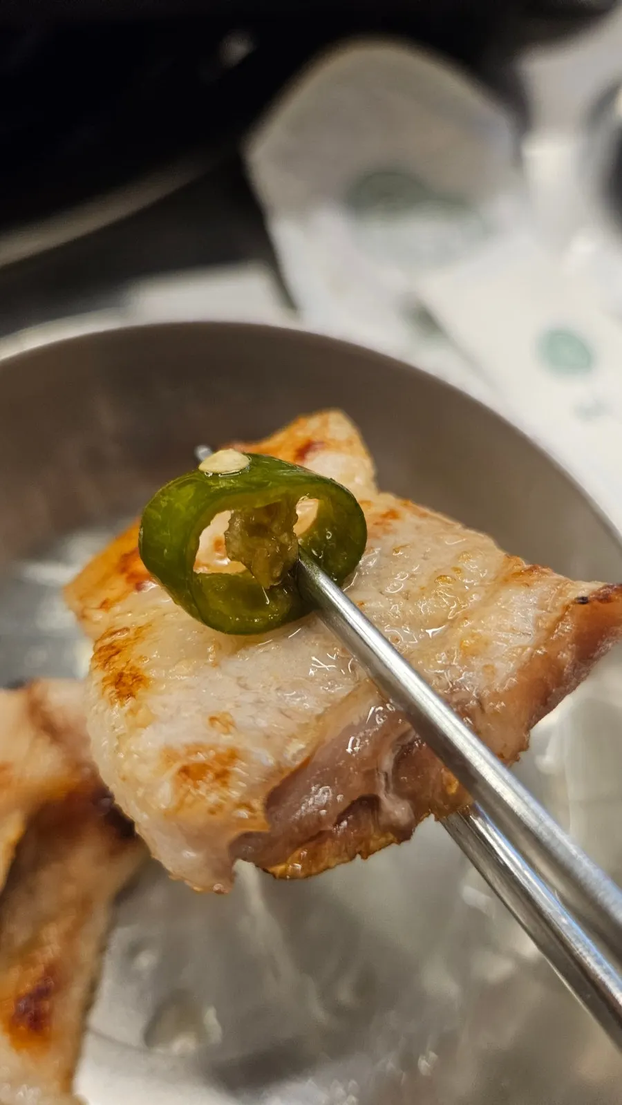 Special sauce with sliced chili