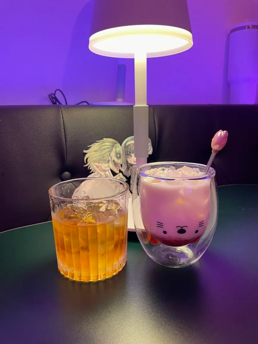 火をつけたスペシャル火酒カクテル