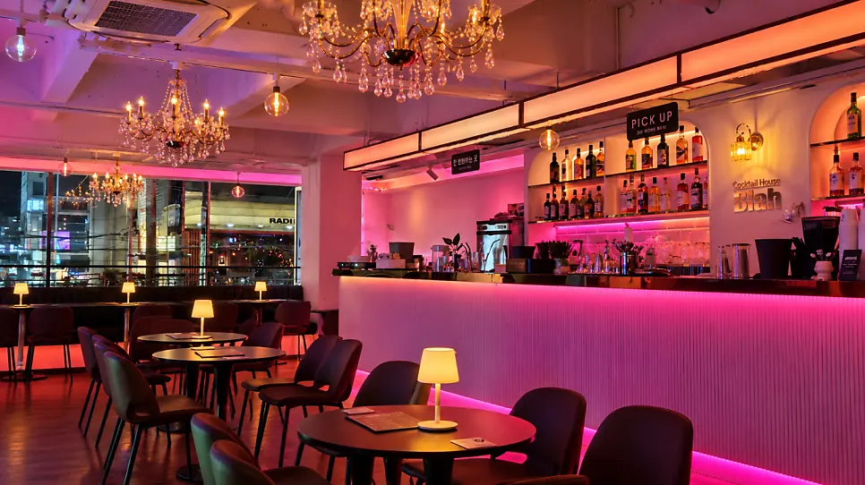 Introductory image of B-LAB Jamsil Bangi's unlimited cocktails