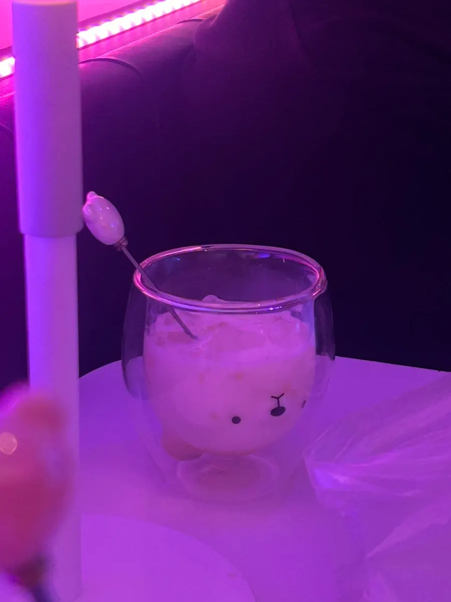 Close-up of the grapefruit cocktail