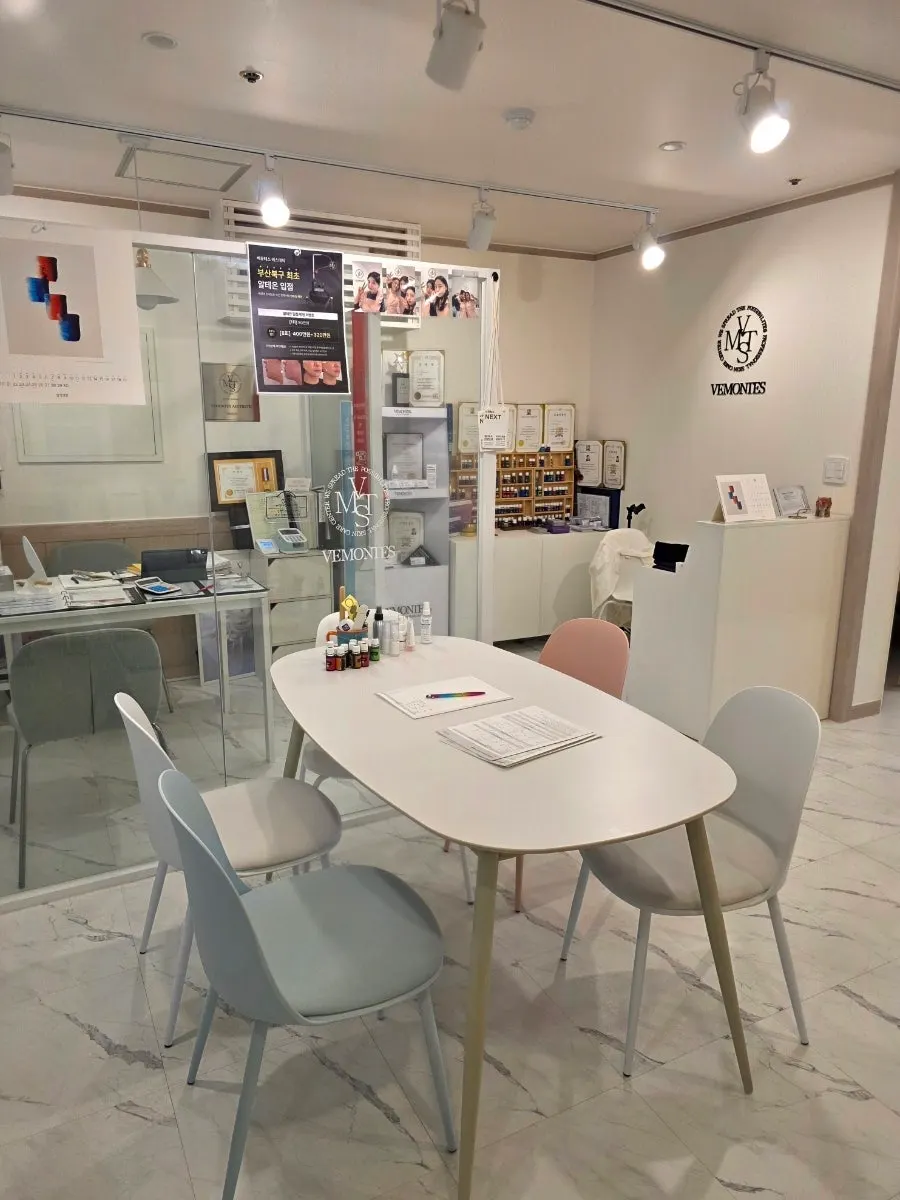 Care program information area at Bemontes Esthetic