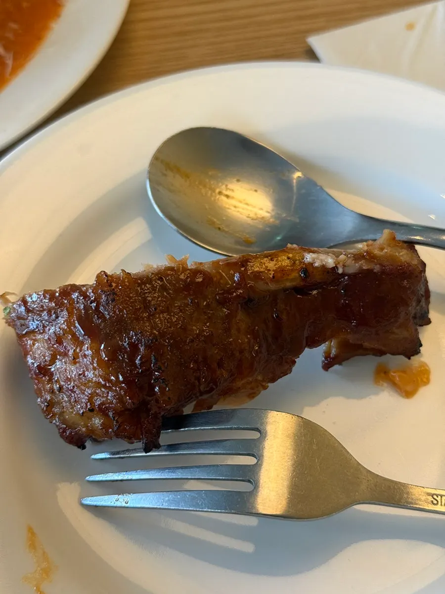 Half order of the signature BBQ pork ribs