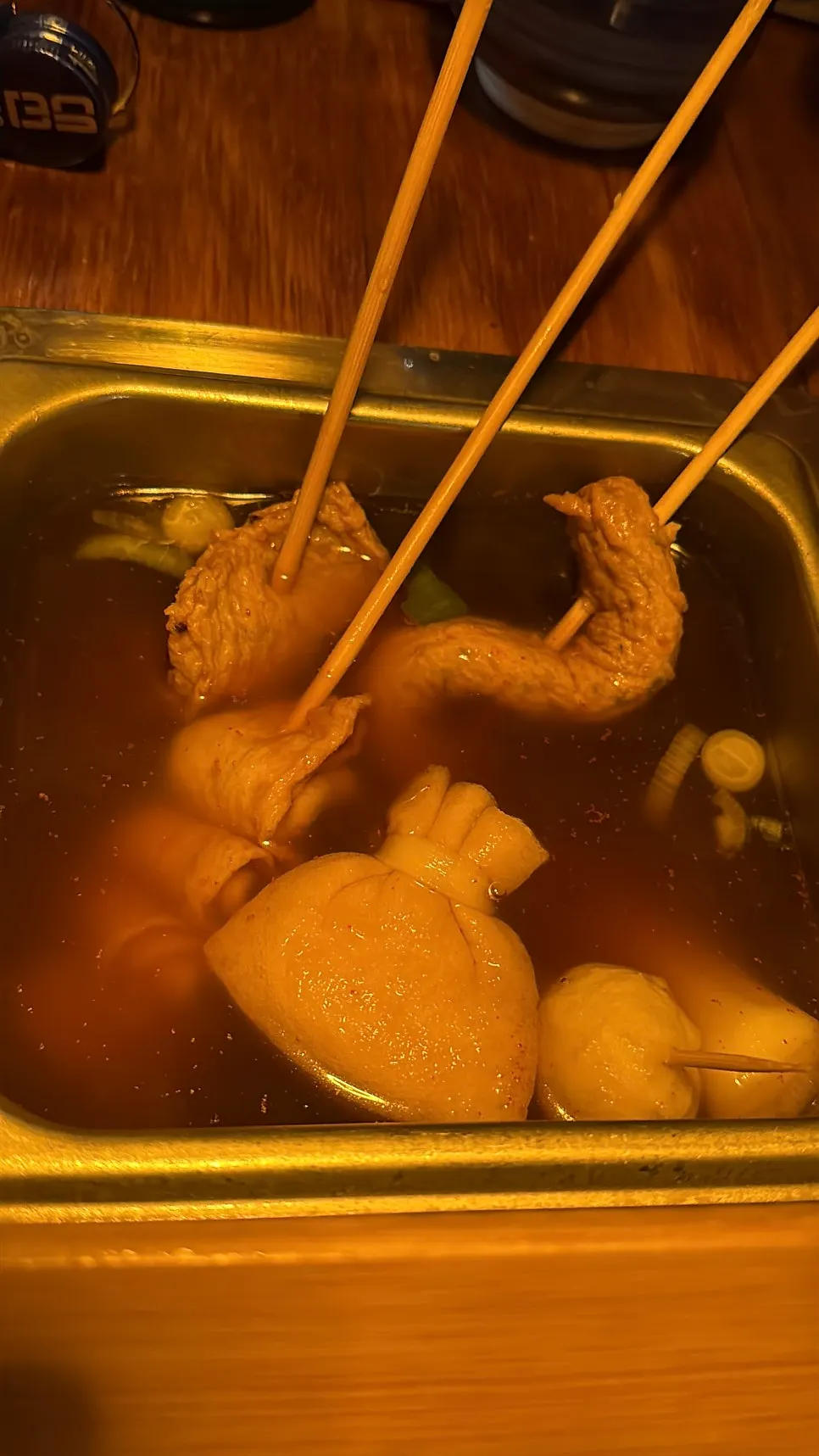 건져 먹는 여러 종류의 어묵