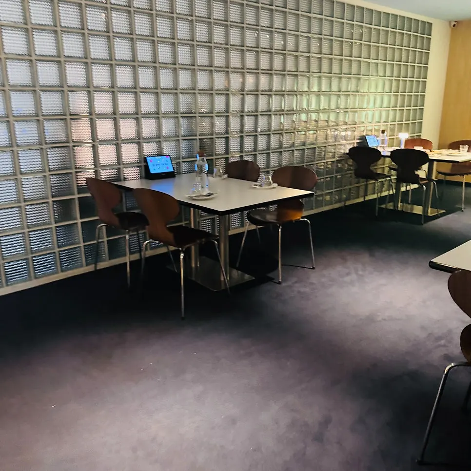 Spacious hall of Two Find Peter Beomgye Branch divided into separate areas
