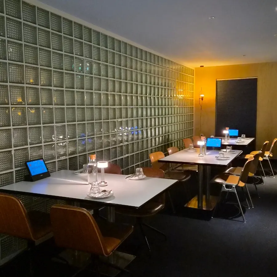 Dimly lit inner seating at Two Find Peter Beomgye Branch