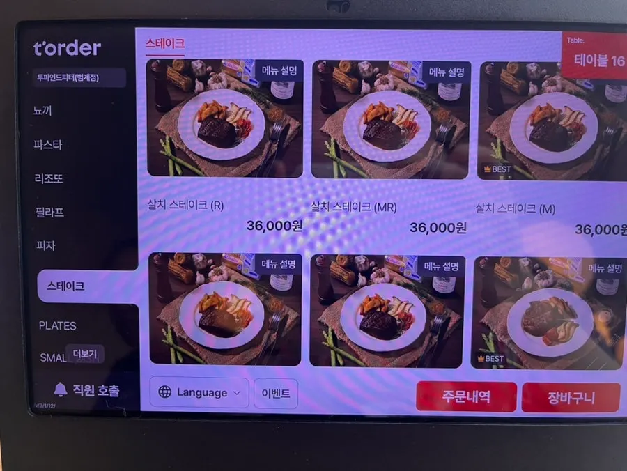 Image of Two Find Peter's side menu