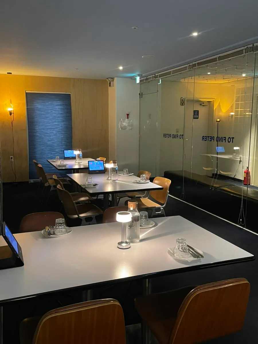 Table seating at Two Find Peter Beomgye Branch