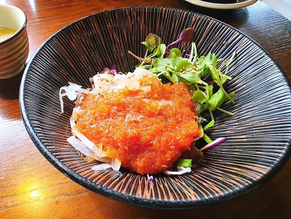 Mulhoe served as an appetizer