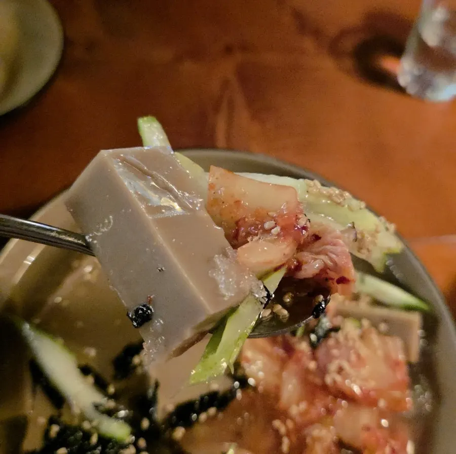 Muksabal that refreshed the mouth