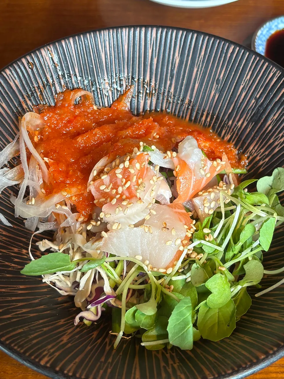 코스 첫 순서로 나온 따뜻한 식전죽