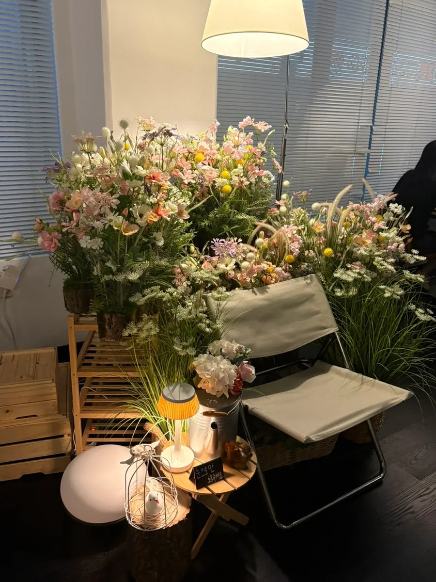 세 접시를 모두 비운 테이블