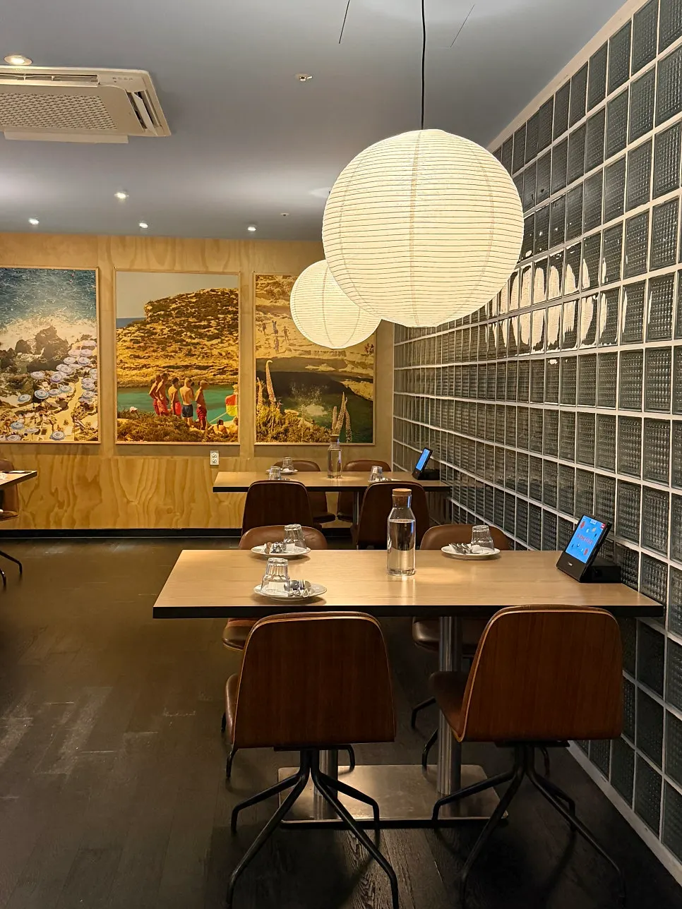 Clean, upscale restaurant interior