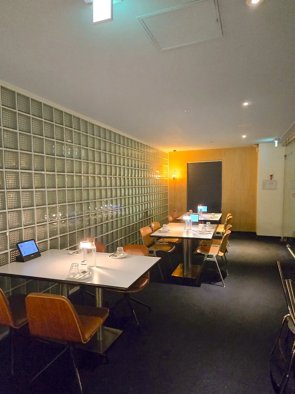 Widely spaced tables at Two Find Peter Beomgye Branch