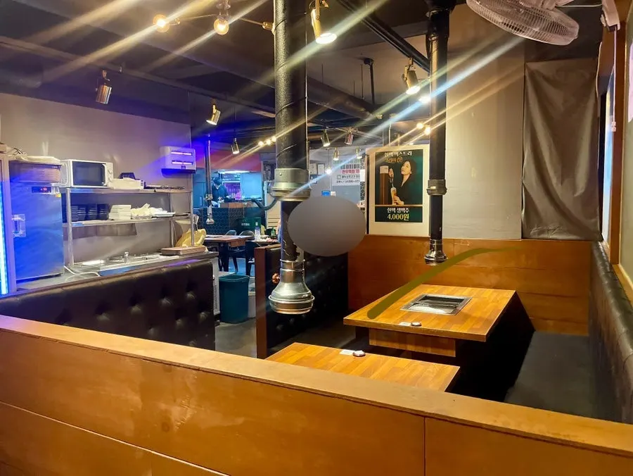 Interior of the group room for 8 or more guests