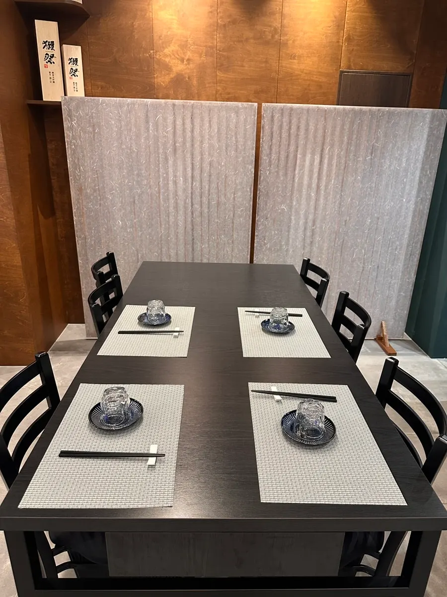 Variety of sake prepared at Gorae Gajok