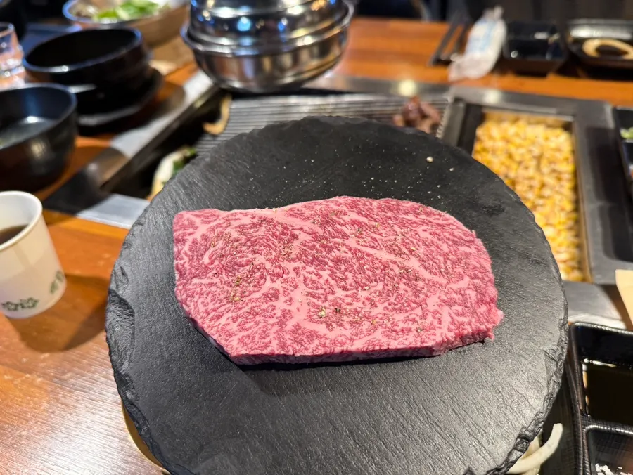 Ordered Korean beef dwitgogi and rib dwitgogi