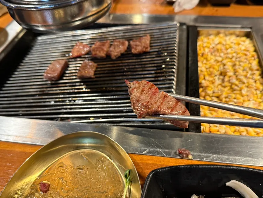 Sirloin at Hanuso Dwitgogi Beomil Branch