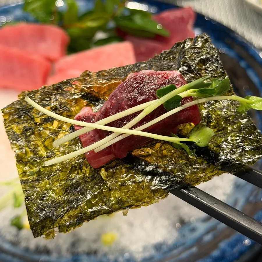 A tender piece of tuna