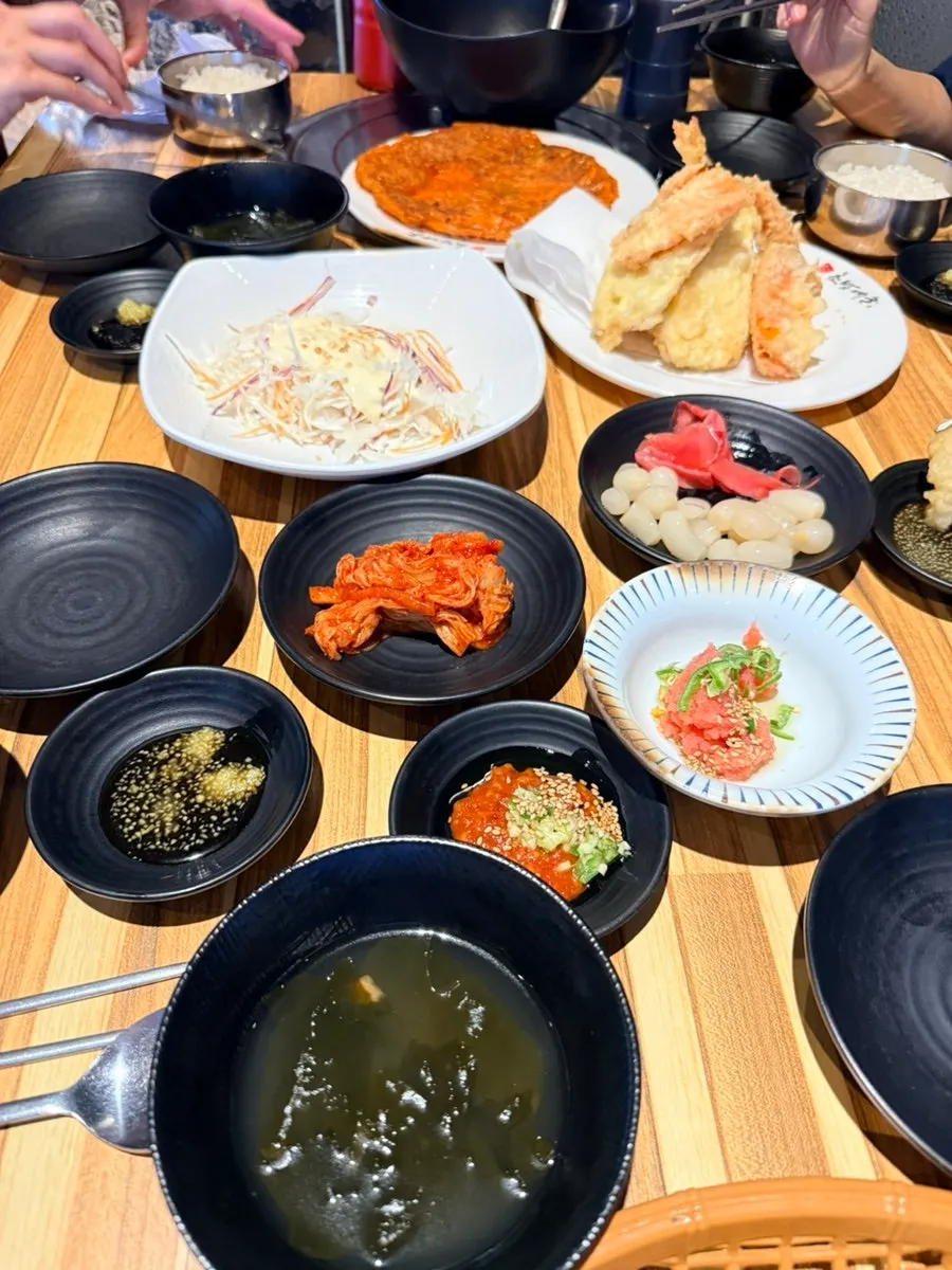 밑반찬으로 나온 명란