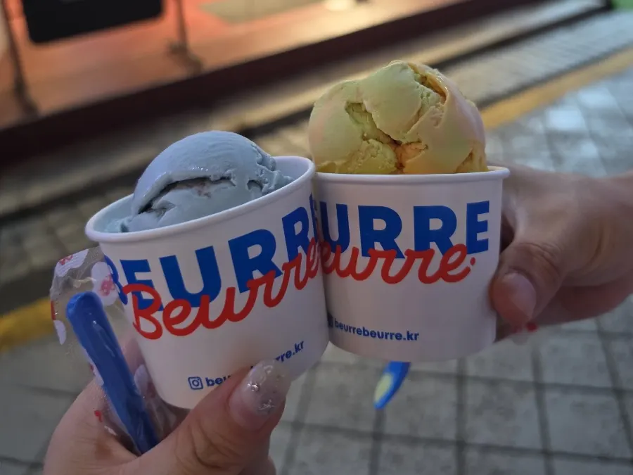 Final photo wrapping up the Beurre Beurre ice cream review