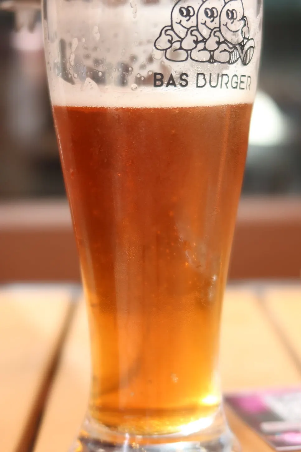 Onion rings paired with Cheongjin-dong craft beer