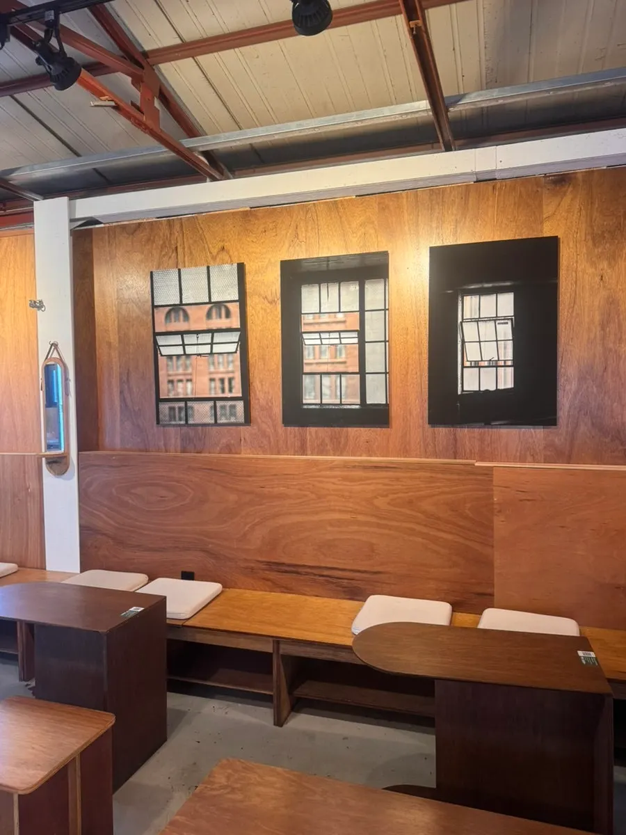 Overall view of the seating layout at Biat Seongsu