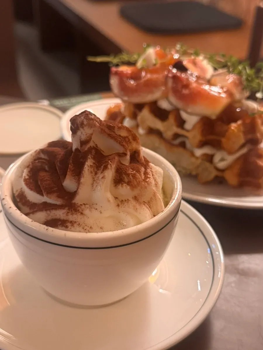 The signature Nutmo Sphere ice drink