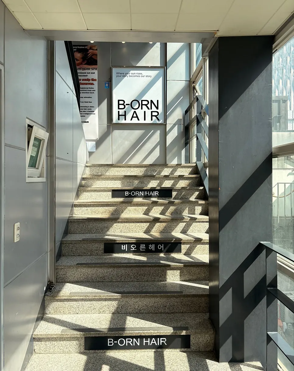 Visiting Biorn Hair Apgujeong Rodeo