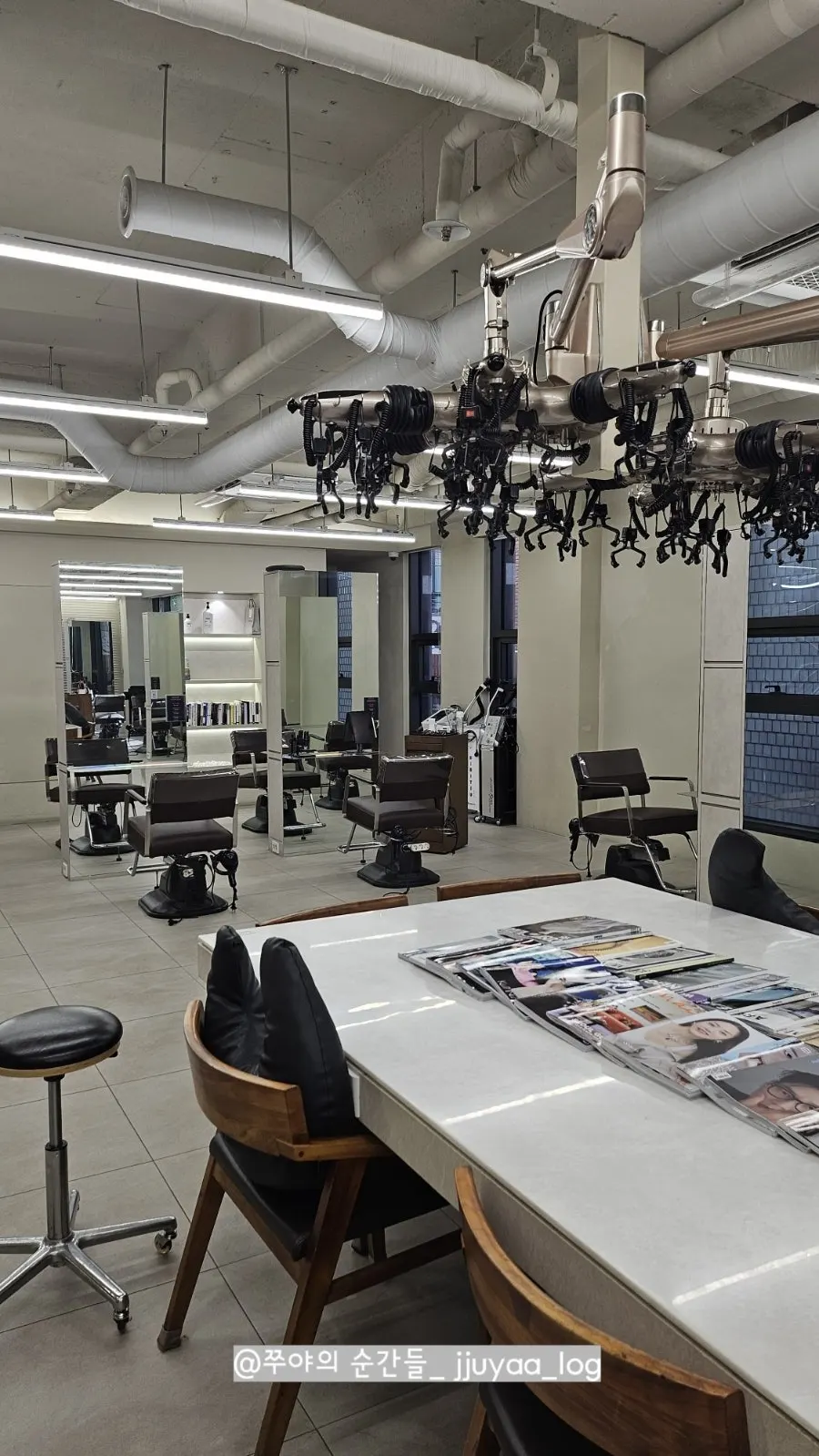 Shampoo room at Beorn Hair Cheongdam