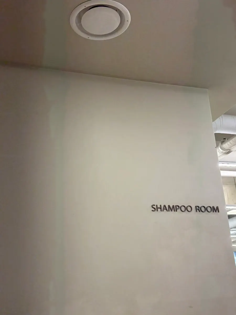 Shampoo room at Beorn Hair Cheongdam