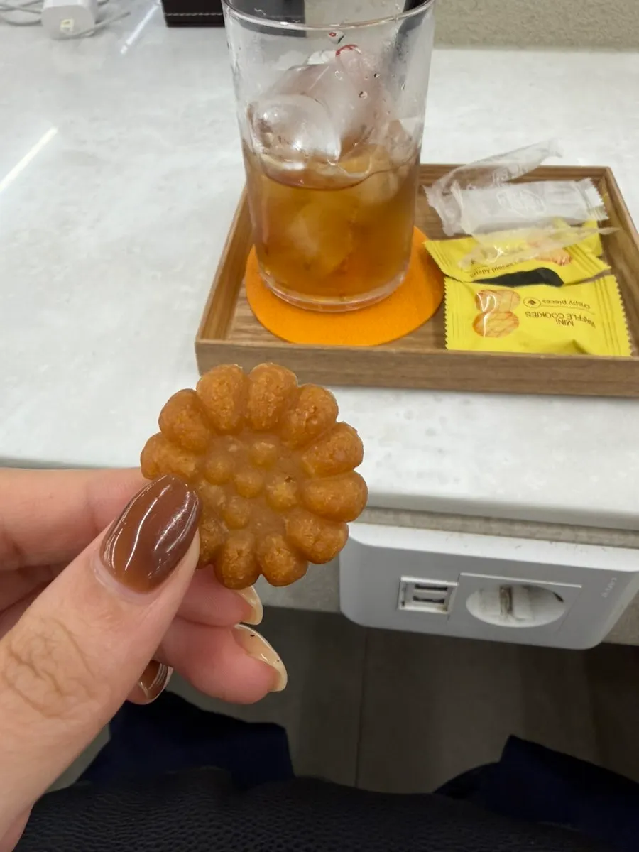 Drinks and snacks prepared during the clinic