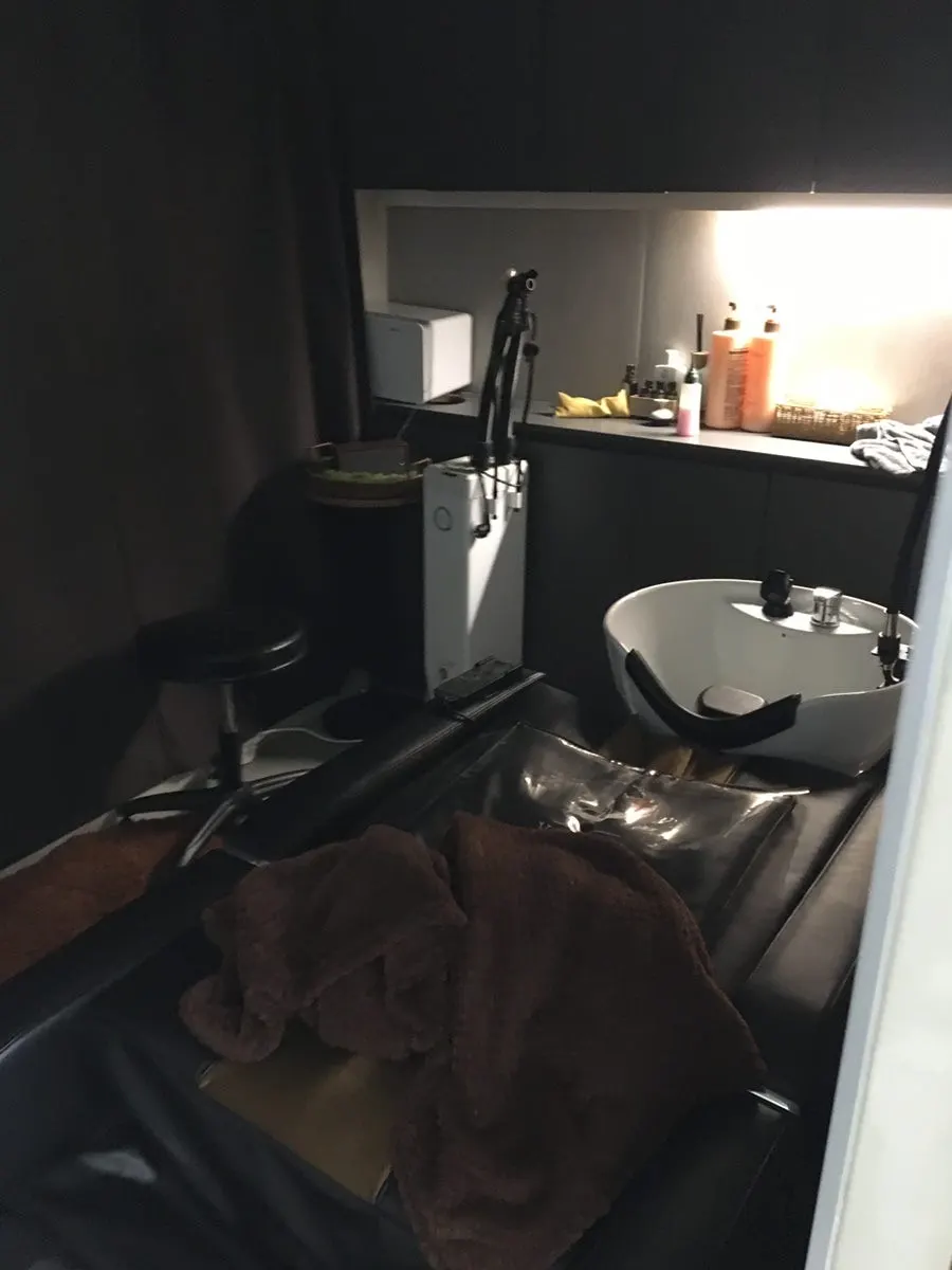 Steam treatment step for the hair