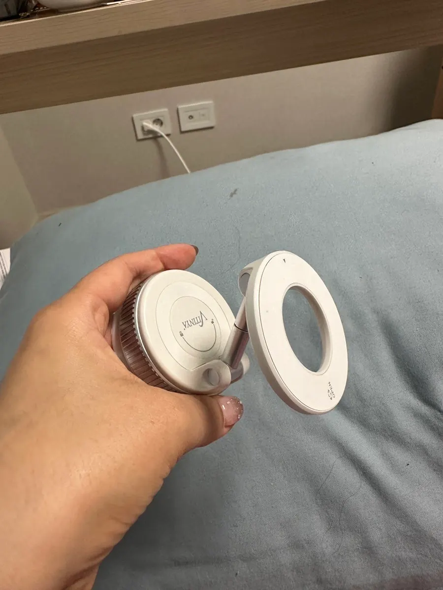 Car mount secured with a MagSafe magnet