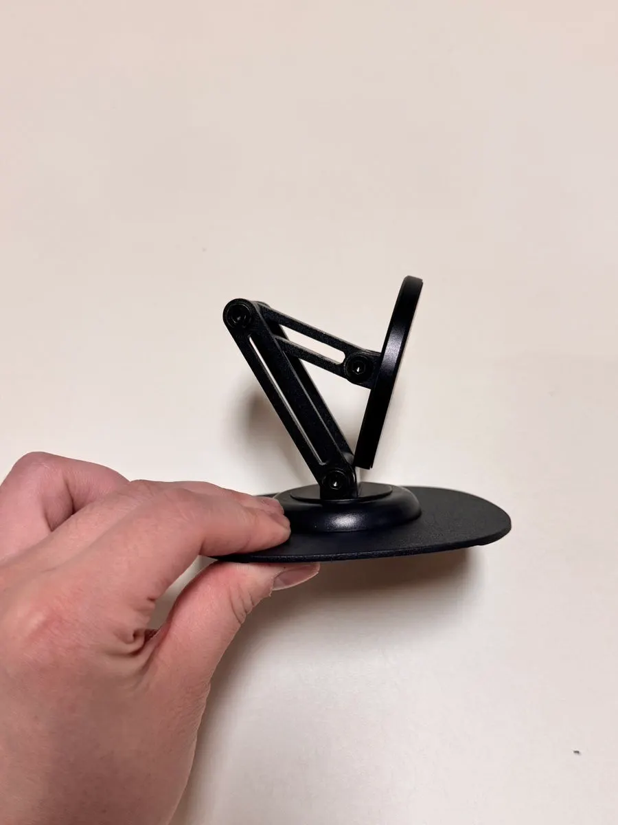 Stand with three adjustable height settings