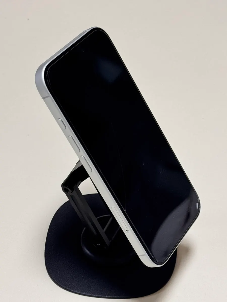 MagSafe stand rotated to the desired position