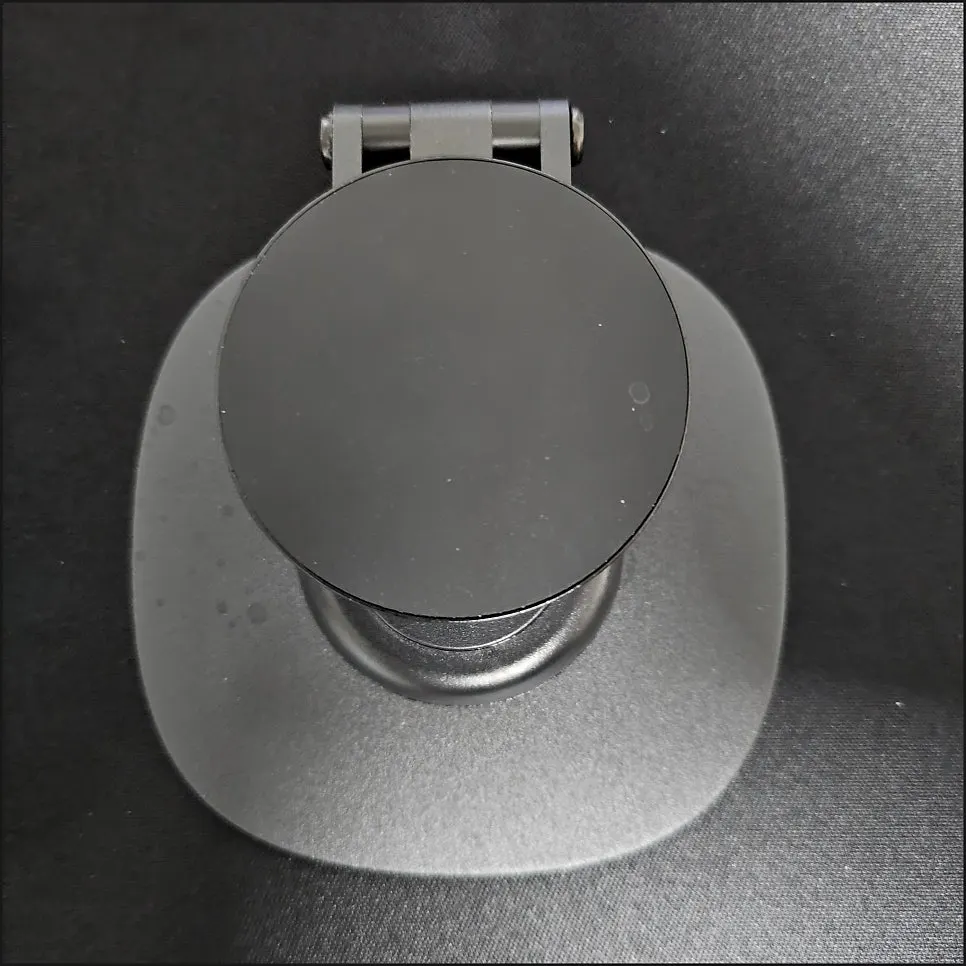 Vitinya portable stand folded into a compact size