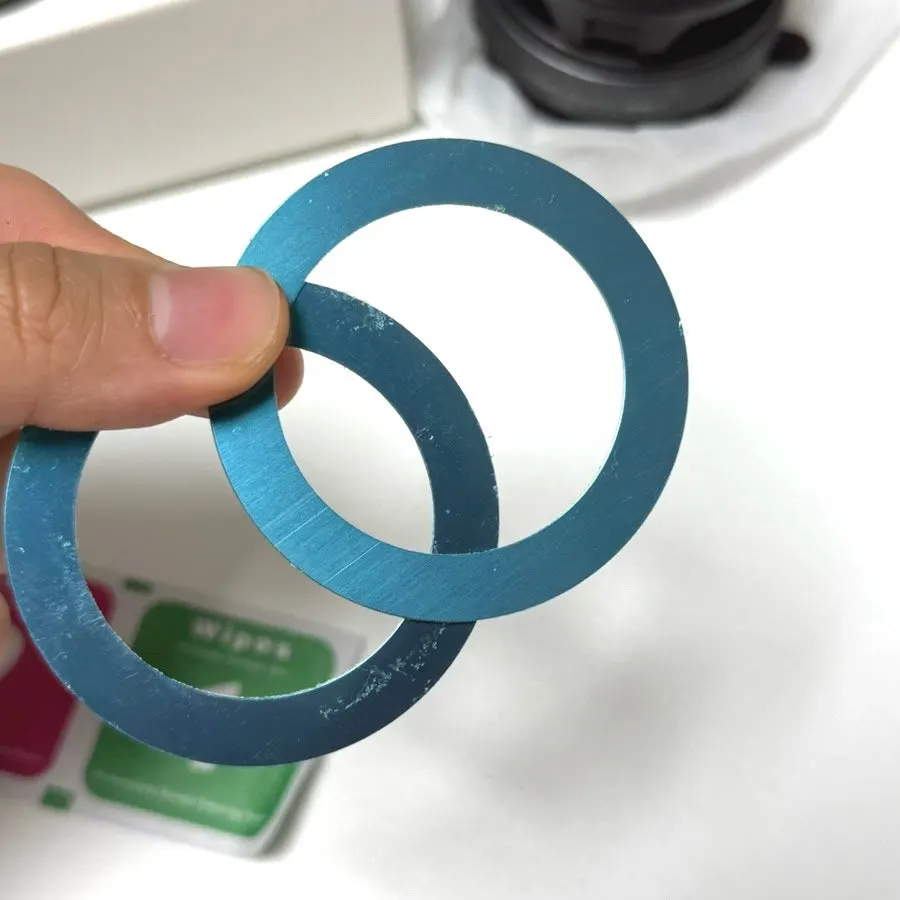 Suction pad and MagSafe ring components