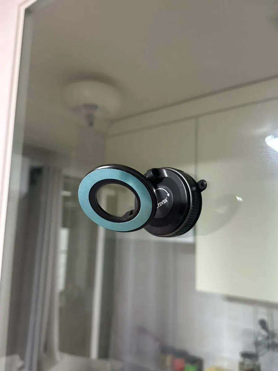 Phone mount for watching cooking recipe videos