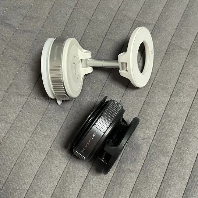 Carrying a mini mount while out
