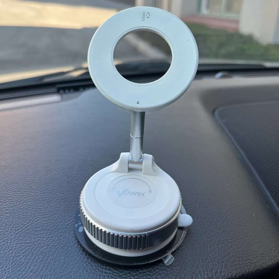 Phone mount used on a table instead of a selfie stick