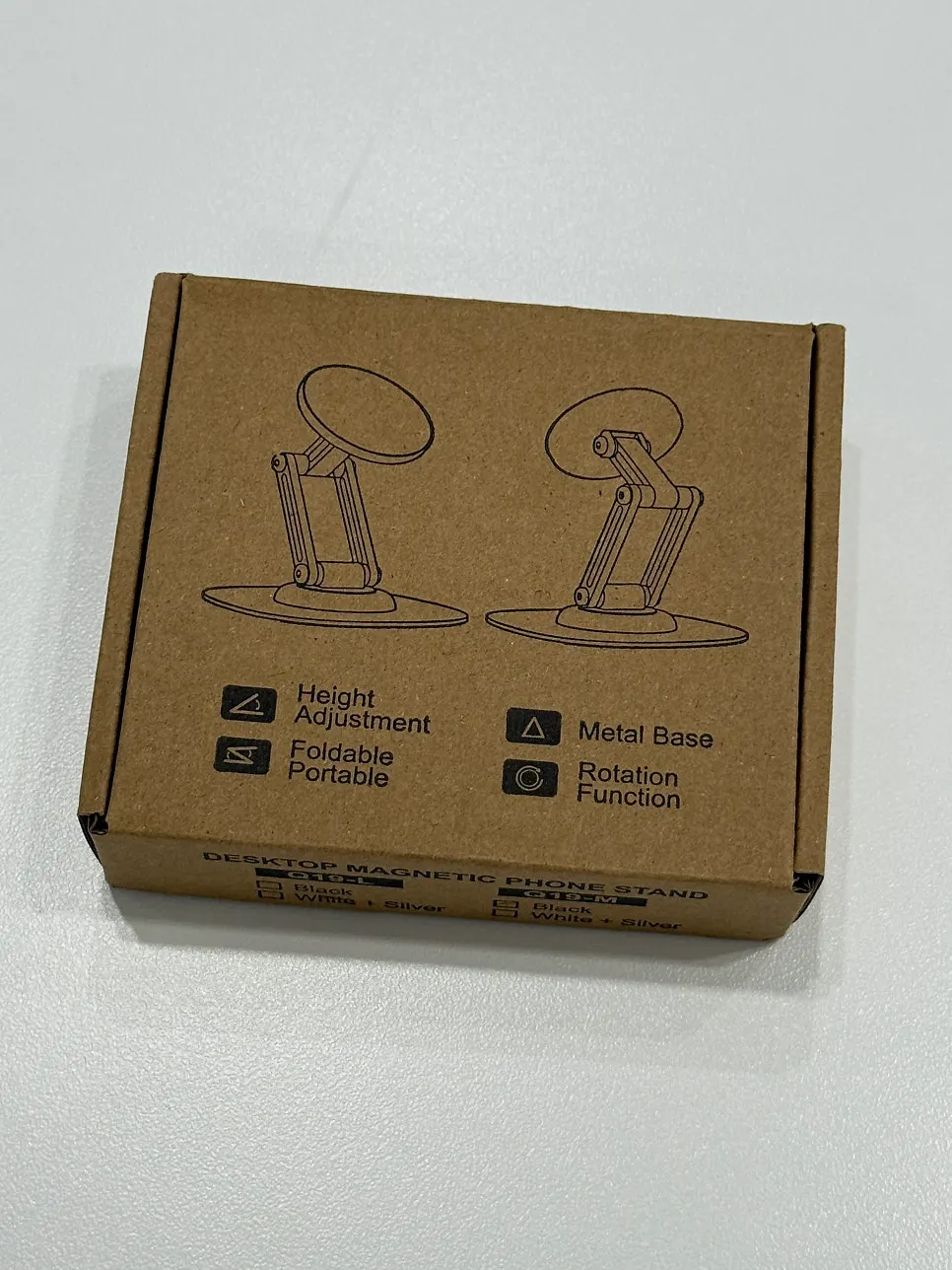 Vitinia portable stand used to hold an iPhone
