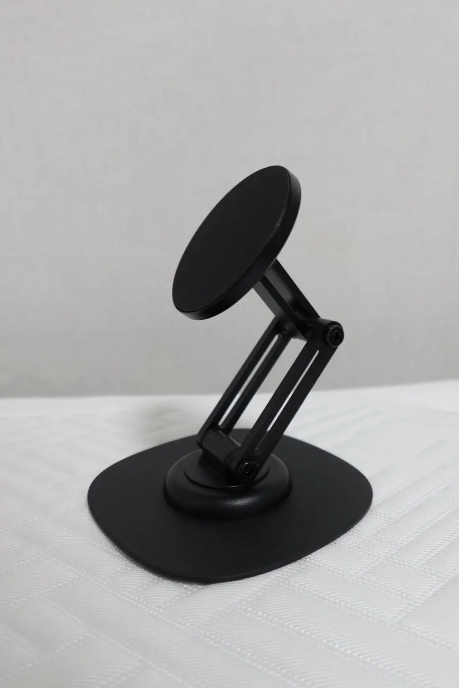 Portrait view of the adjustable-angle MagSafe stand