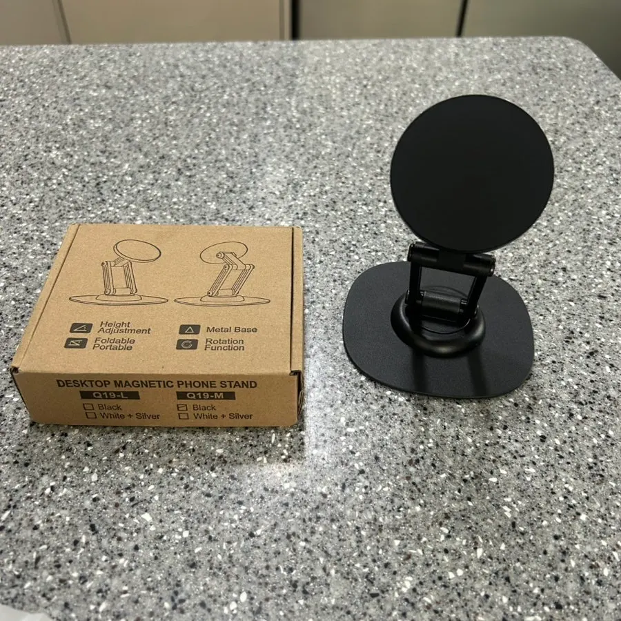 Matte black stand finish