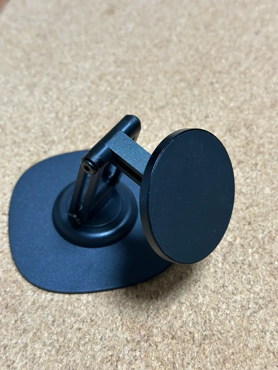 iPhone stand used horizontally on a desk