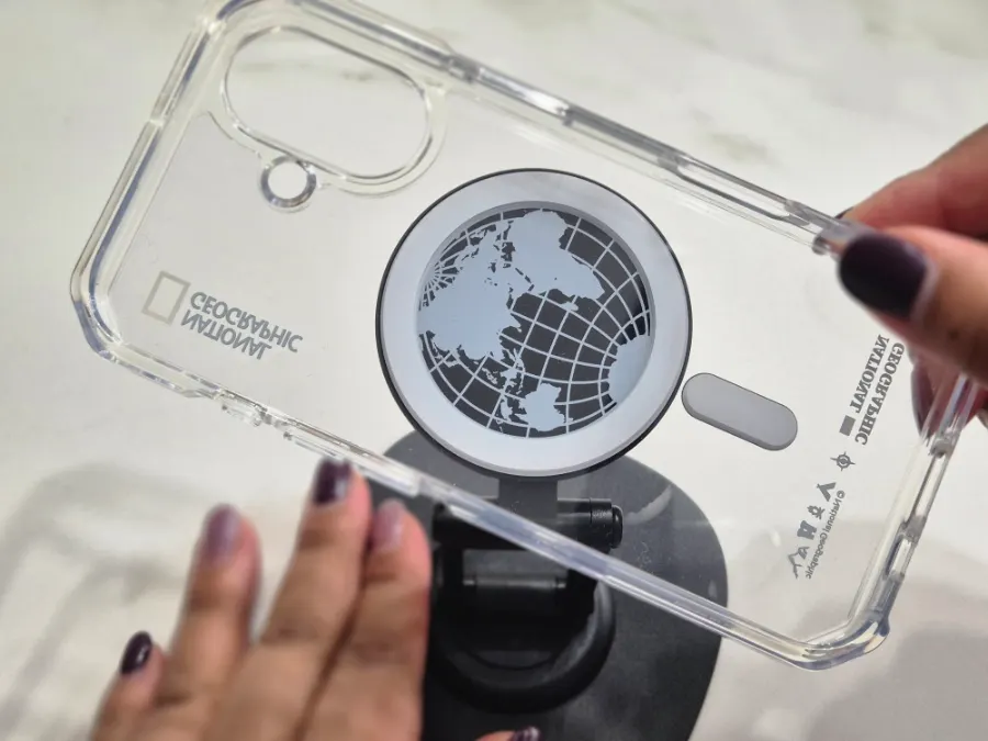 Stand used with a heavy smartphone case
