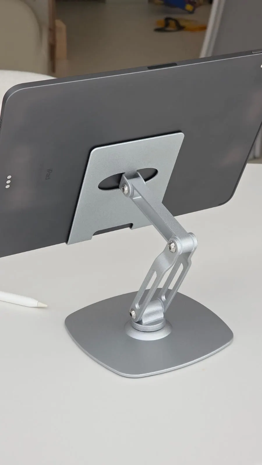 Foldable stand carried in a bag